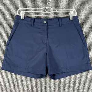 PUMA Girls Youth Shorts XL Extra Large Blue Chino Outdoor School Casual Comfort